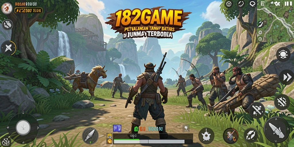 Tangkapan layar menampilkan aksi mendebarkan di dunia Open World.