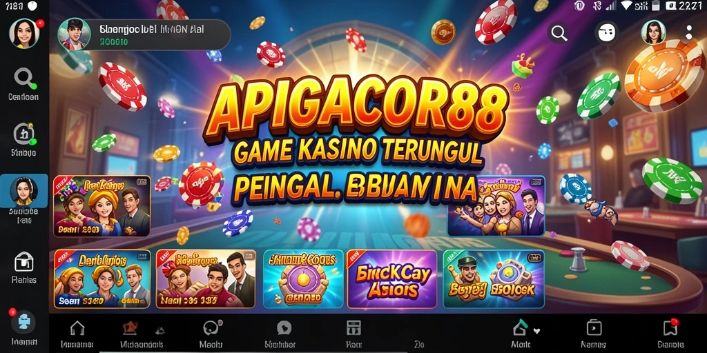 Tampilan gameplay menawan dari APIGACOR88 yang memikat para pemain Kasino.