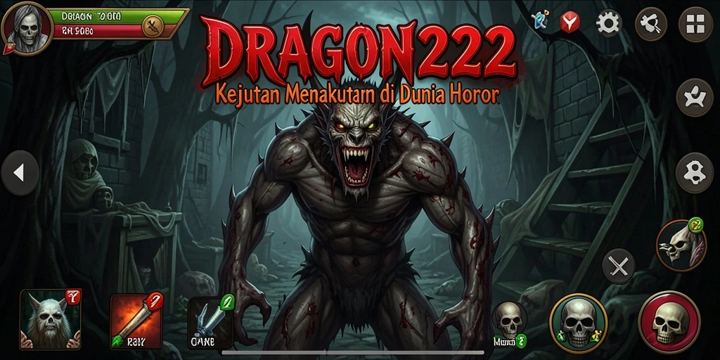 Gameplay menakutkan DRAGON222 saat menjelajahi dunia horor.