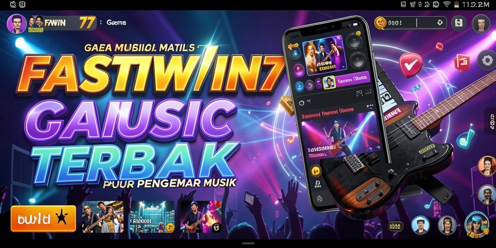 Tampilan gameplay FASTWIN77 yang menyenangkan dan interaktif dengan musik.