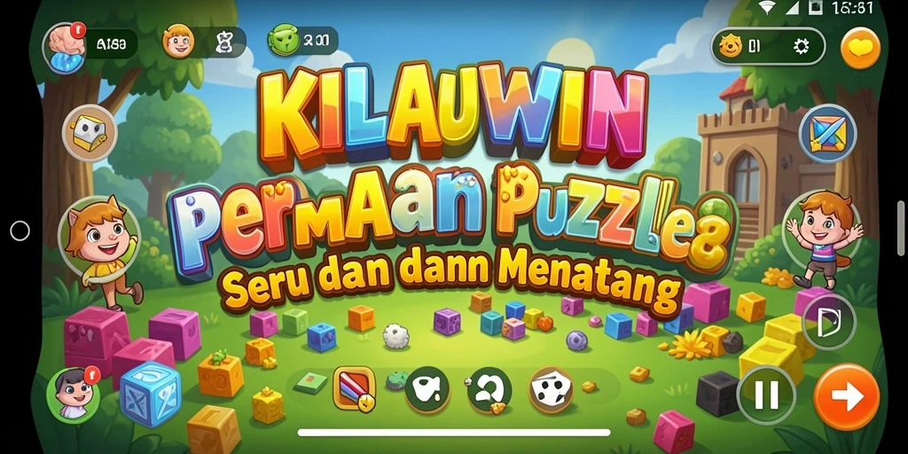 Screenshot permainan KILAUWIN menampilkan gameplay menantang yang memikat.