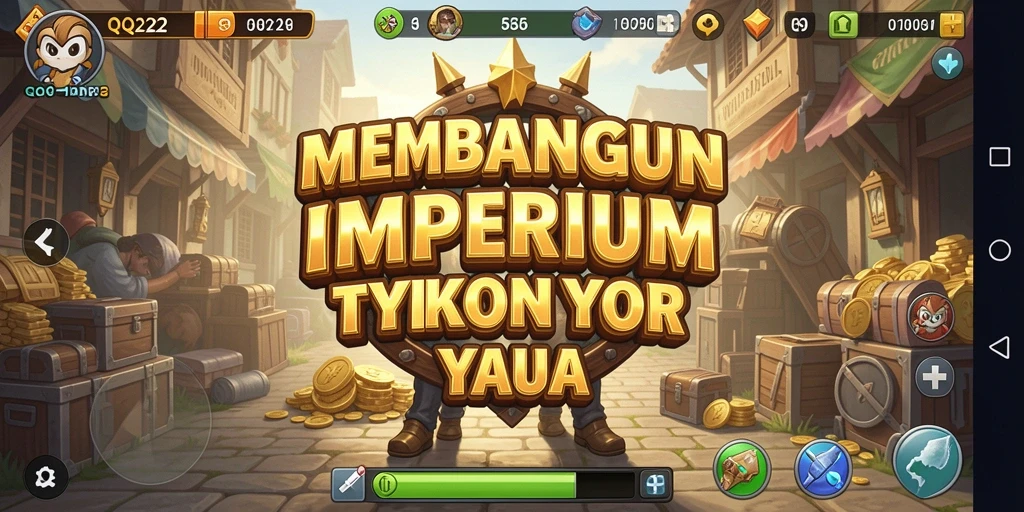 Gameplay Tycoon yang menarik di QQ222 dengan manajemen bisnis yang mendalam.