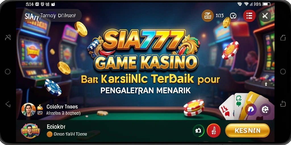 Tangkapan layar SIA777 menampilkan pengalaman bermain yang seru dan mengasyikkan.