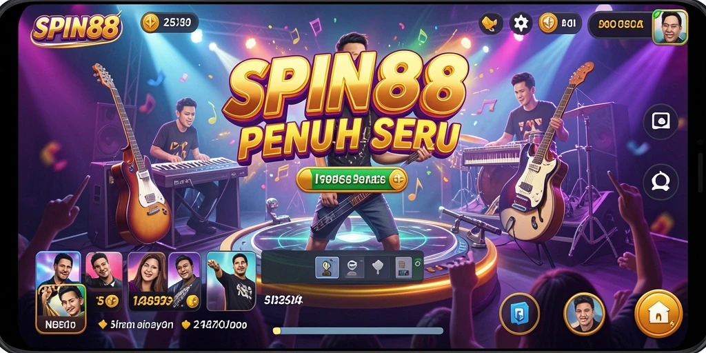 Tampilan gameplay SPIN88 yang menarik dan interaktif.
