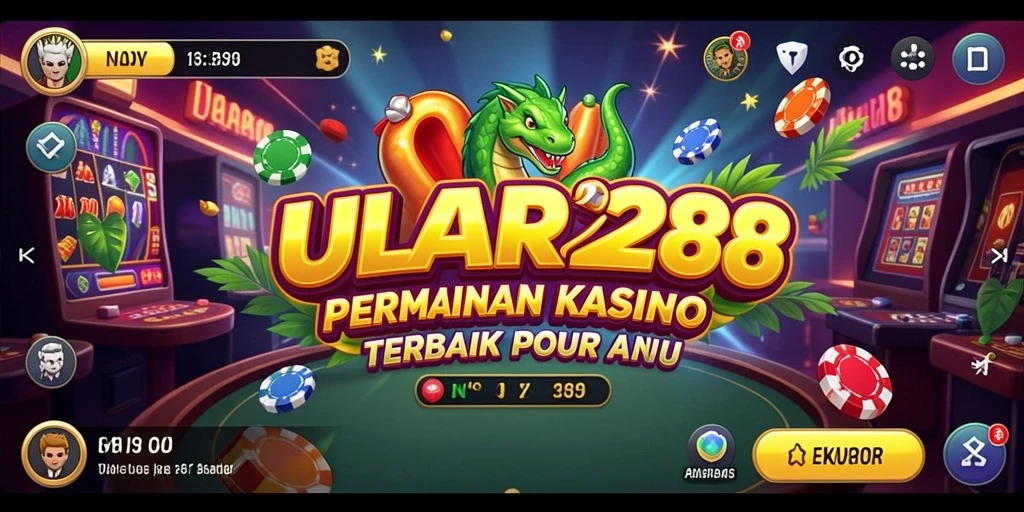 Screenshot gameplay ULAR288 yang menampilkan aksi kasino yang mendebarkan.