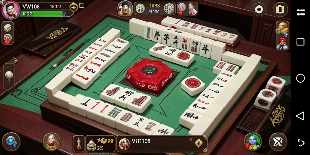 Tangkapan layar gameplay Mahjong yang menarik dan interaktif.